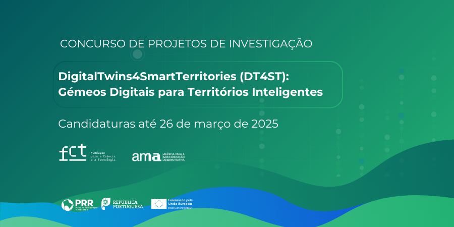AMA e FCT lançam concurso para desenvolvimento de Gémeos Digitais para Territórios Inteligentes