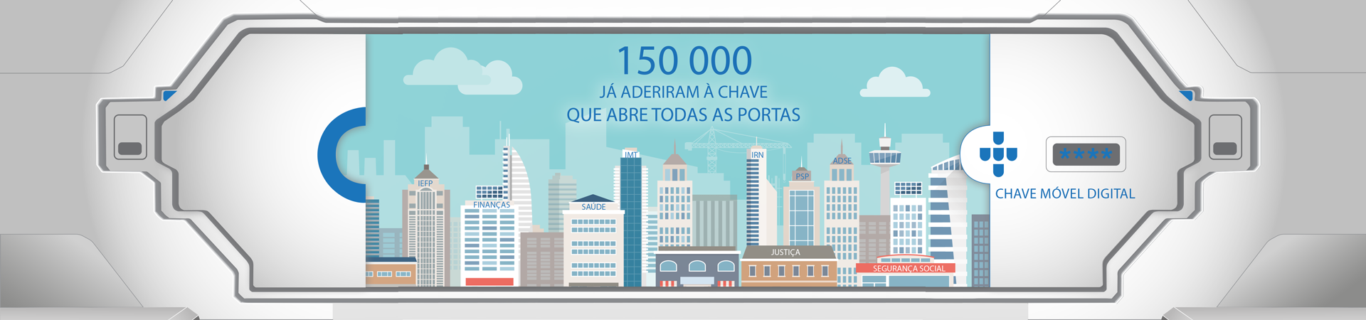 A forma simples e segura de autenticação em vários sites públicos e privados, apenas com um número de telemóvel e um PIN de 4 a 8 dígitos.